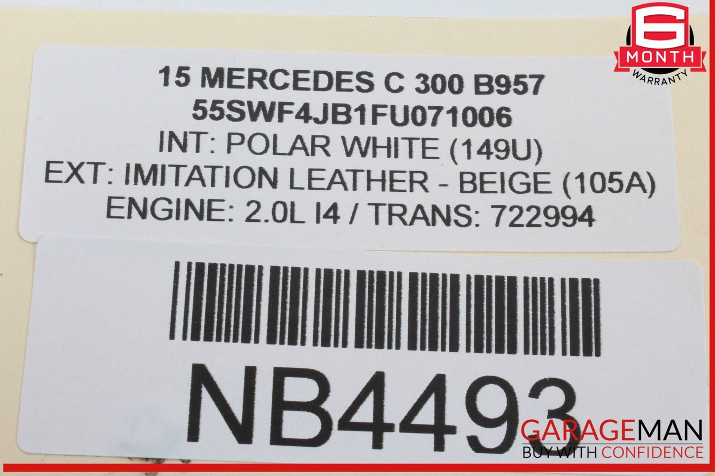 14-19 Mercedes W205 C300 S600 GLC350 S550 Keyless Go Entry Control Module OEM