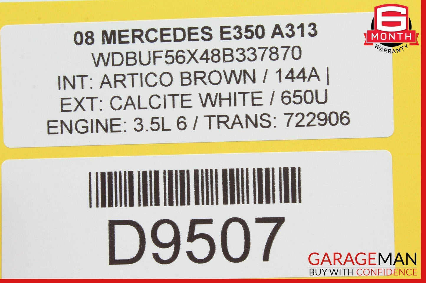03-09 Mercedes W211 E350 E550 Front Right Passenger Door Control Module Unit OEM