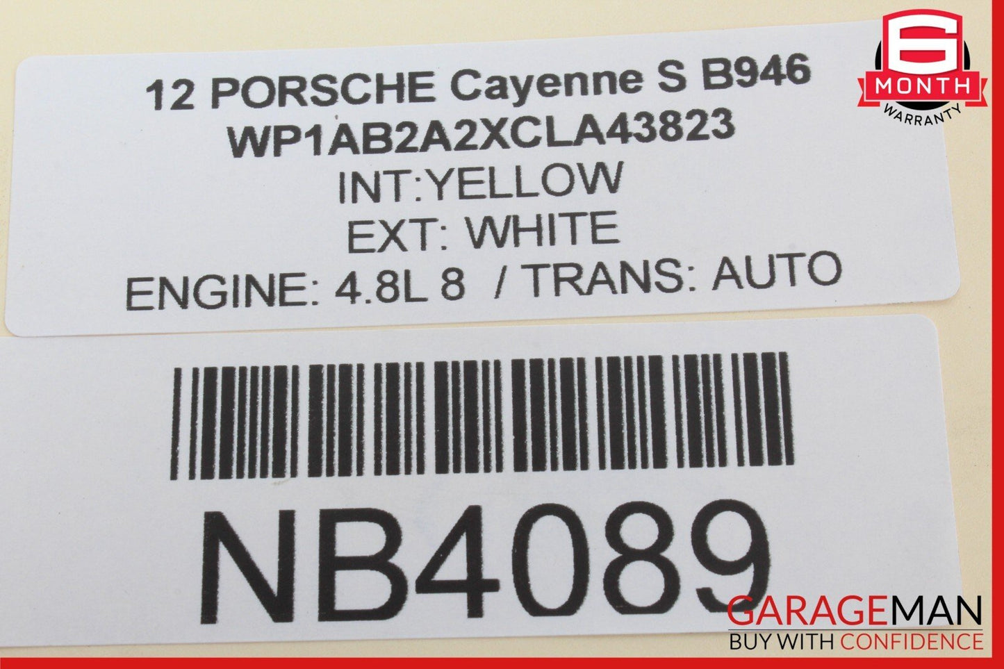 11-14 Porsche Cayenne S 958 Central Gateway Control Module OEM