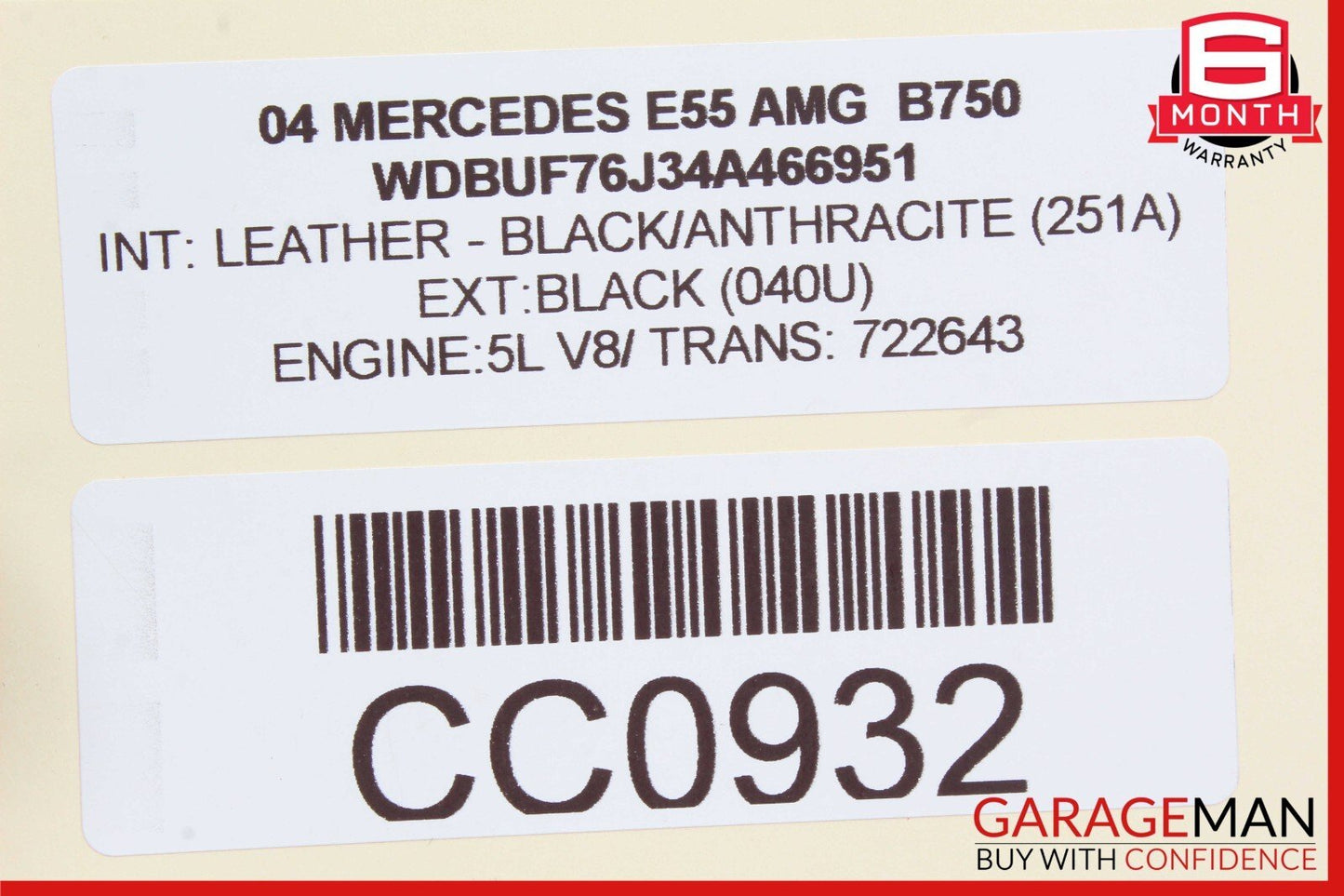 03-09 Mercedes W211 E55 AMG E350 E550 Rear Right Door Controller Module Unit OEM