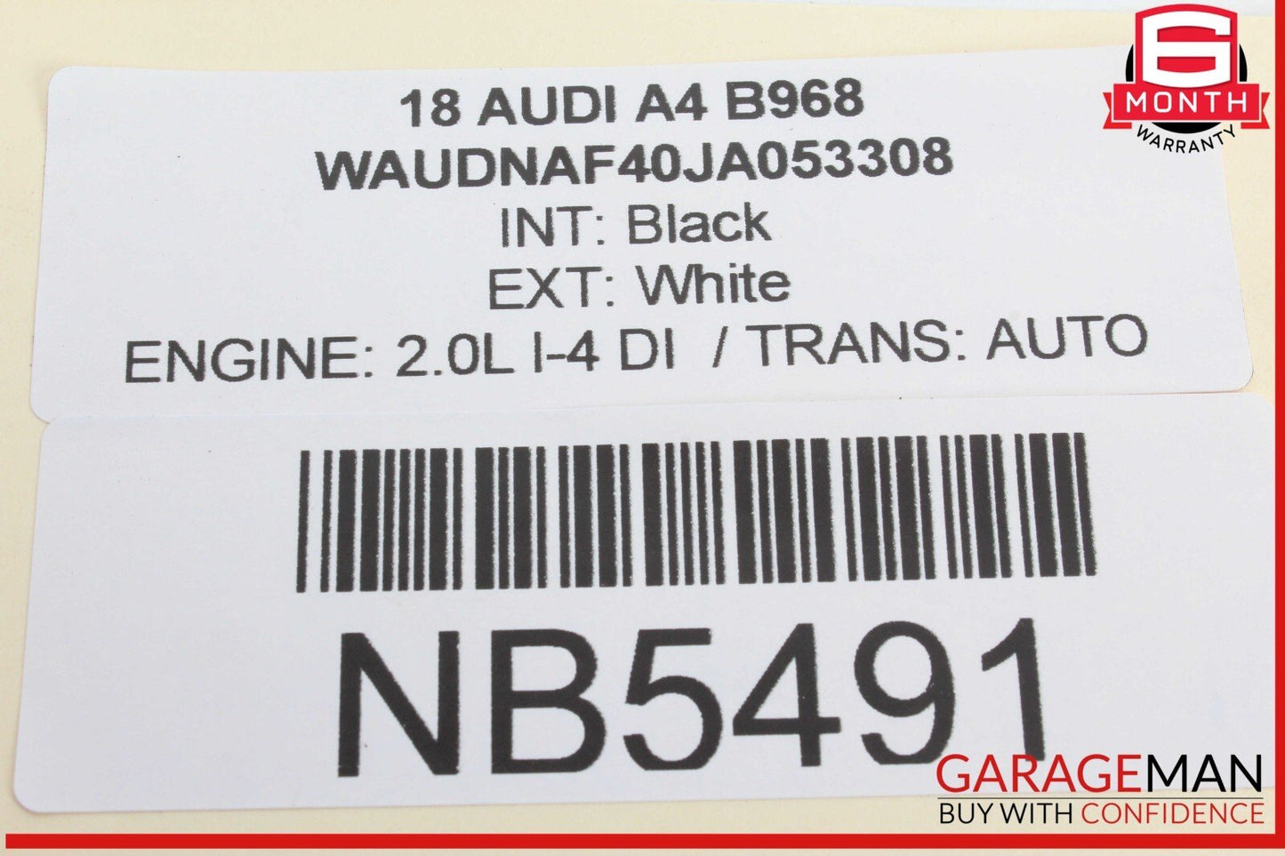 17-24 Audi A4 Quattro Front Right Passenger Side Door Lock Latch Actuator OEM