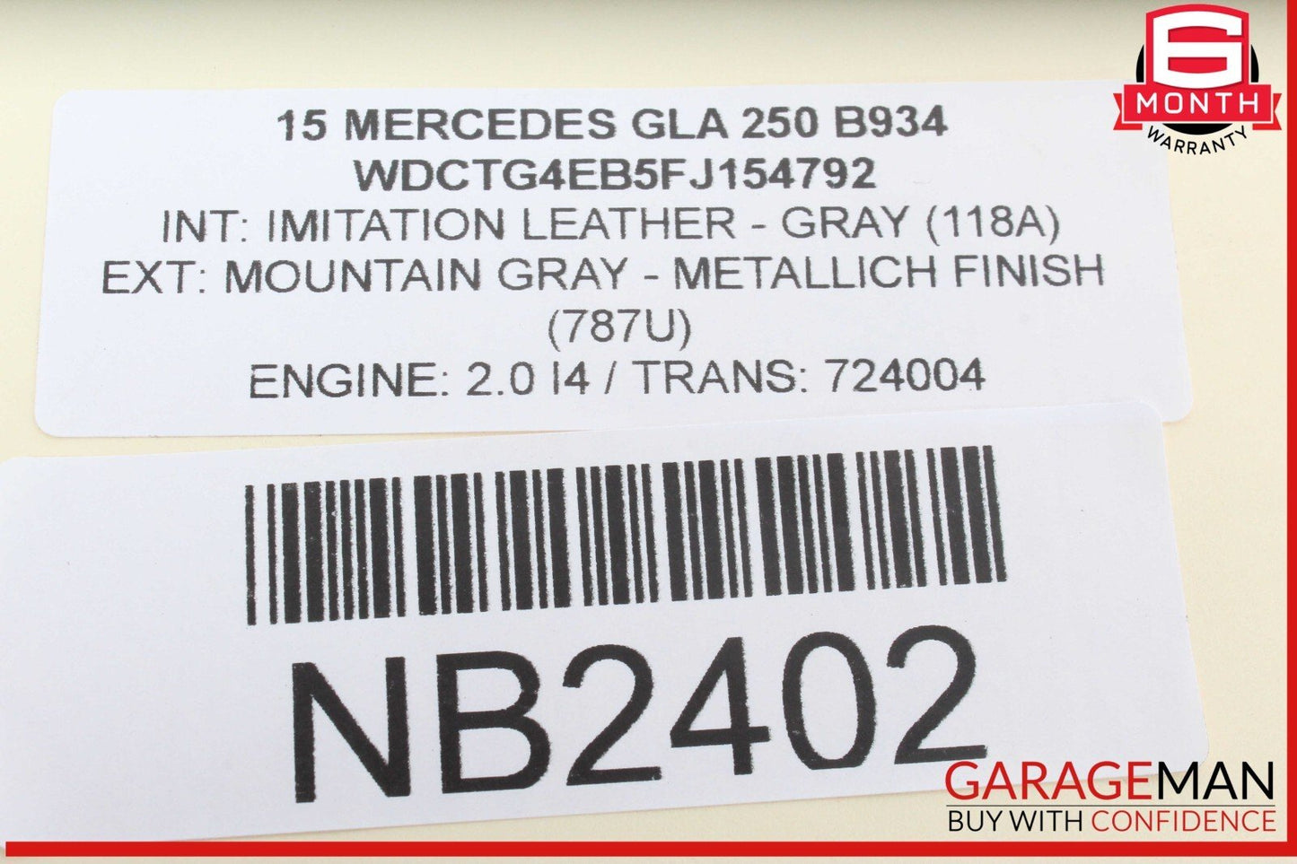 13-18 Mercedes X156 GLA250 GL450 GL550 Front Right Seat Control Module