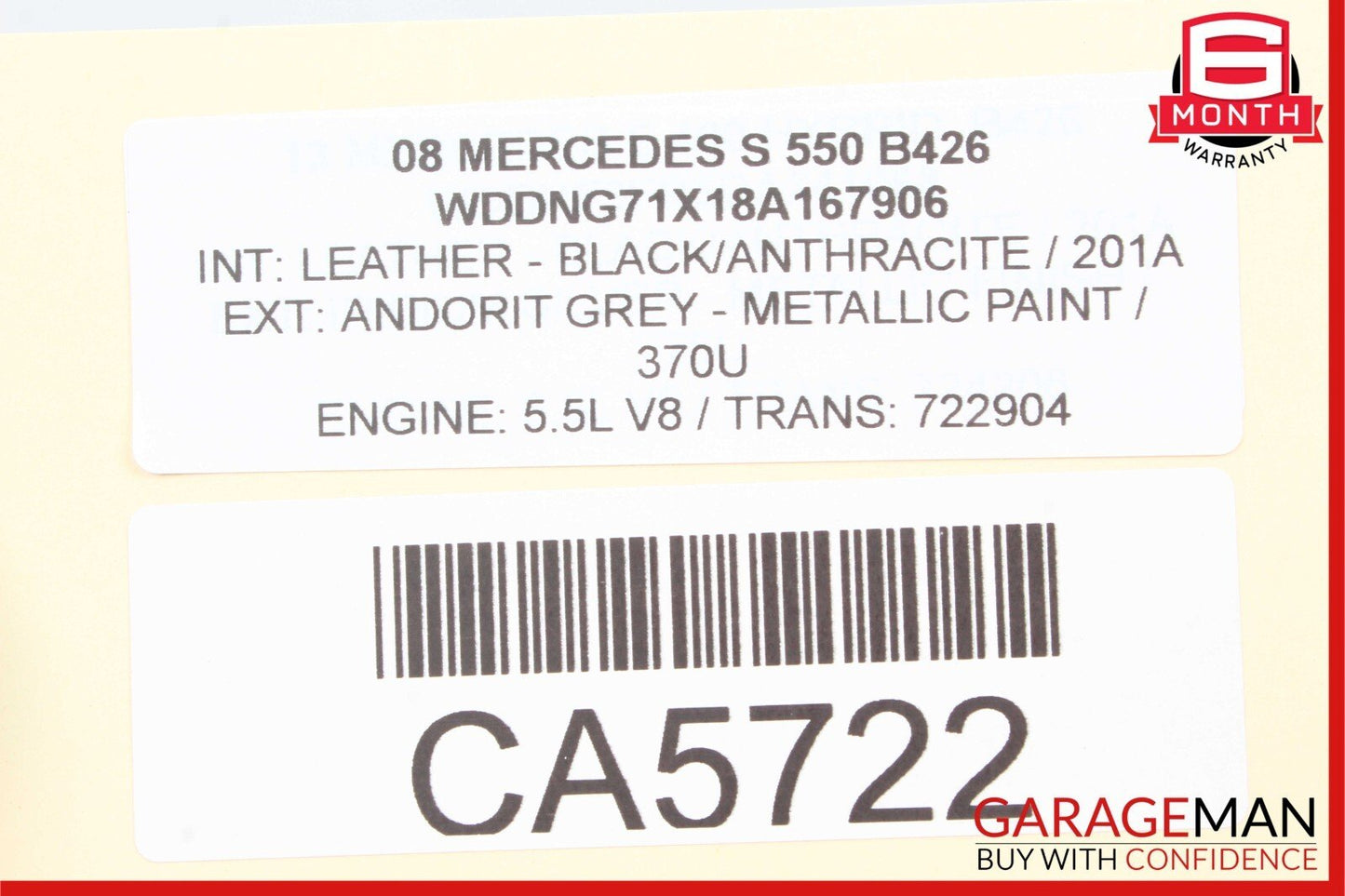 07-13 Mercedes W221 S550 S400 S63 AMG Front Left Side Under Seat Controller Unit