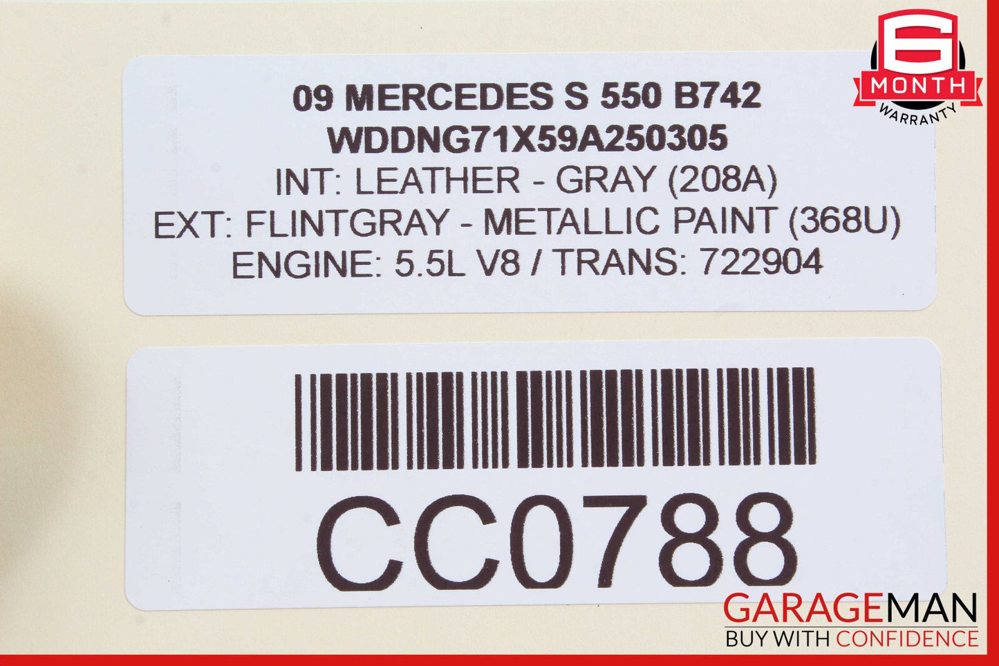 07-10 Mercedes W221 S550 CL550 Bluetooth Communication Module Unit OEM