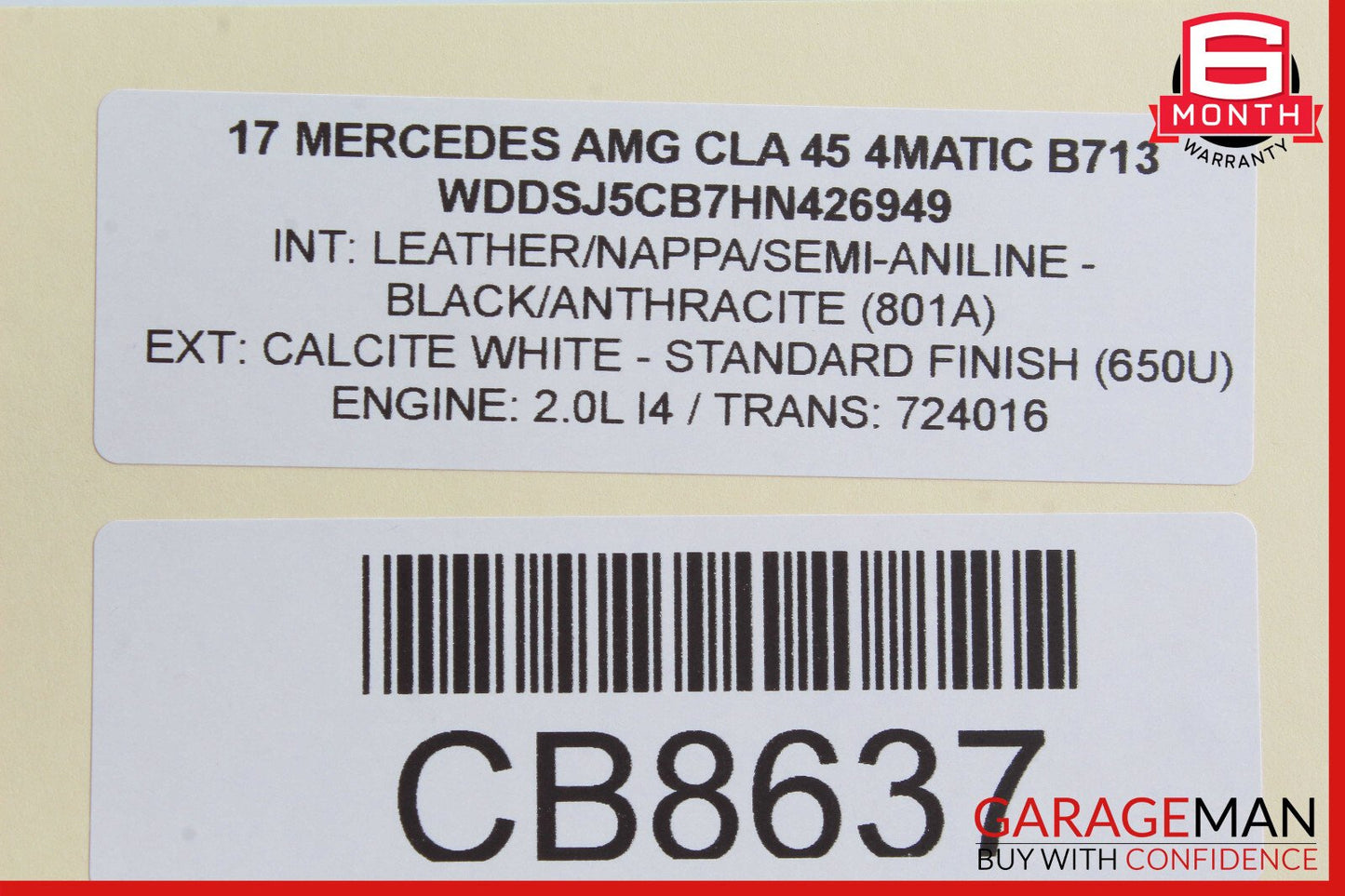 14-18 Mercedes W117 CLA45 AMG ABS Brake Hydraulic Pump Control Module Unit OEM