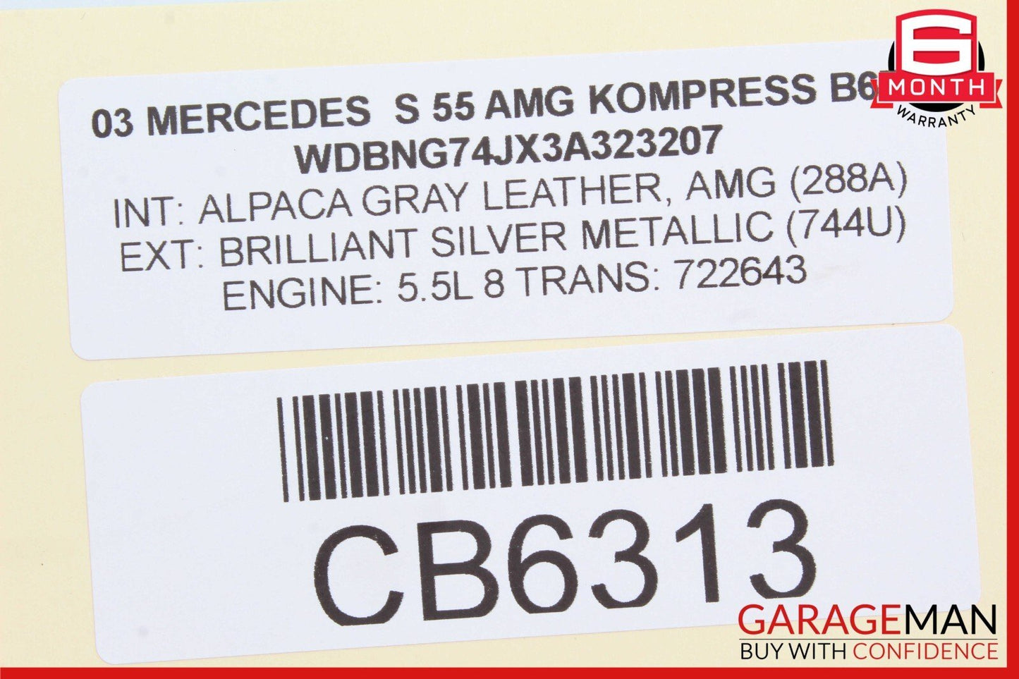 00-06 Mercedes W220 S55 AMG S500 CL500 Voice Command Control Module Unit OEM