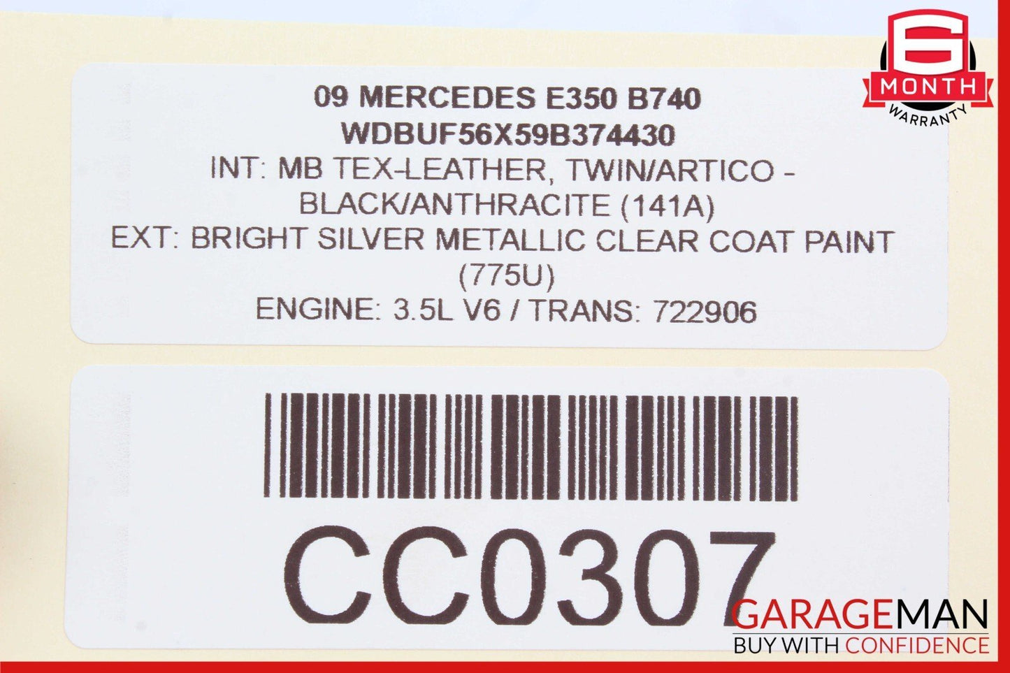07-09 Mercedes W211 E350 E320 E63 AMG Rear Right Side Door Control Module Unit