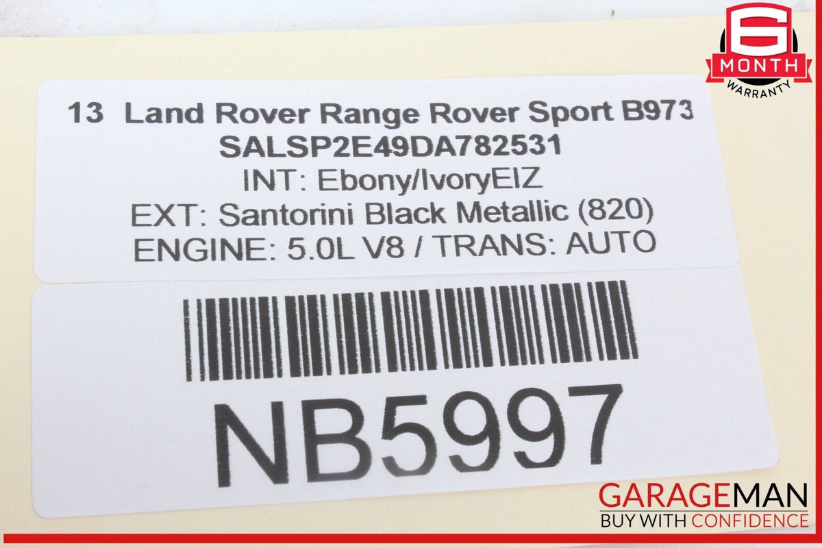 2010-2013 Land Rover Range Rover Sport Fuel Pump Control Module 7H429D372AA