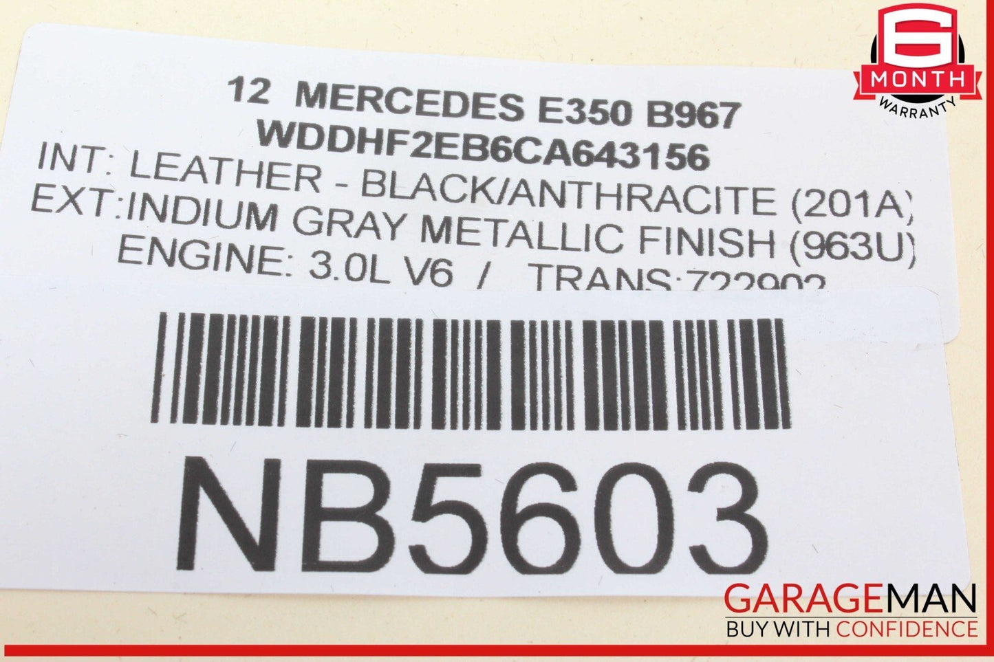 08-16 Mercedes W212 E350 E63 AMG C350 Front Left Door Window Regulator Motor OEM