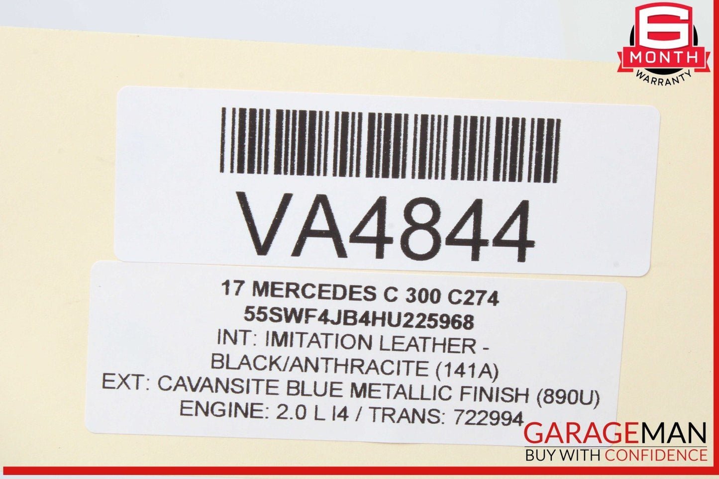15-20 Mercedes W205 C300 Rear Right or Left Suspension Upper Control Arm OEM