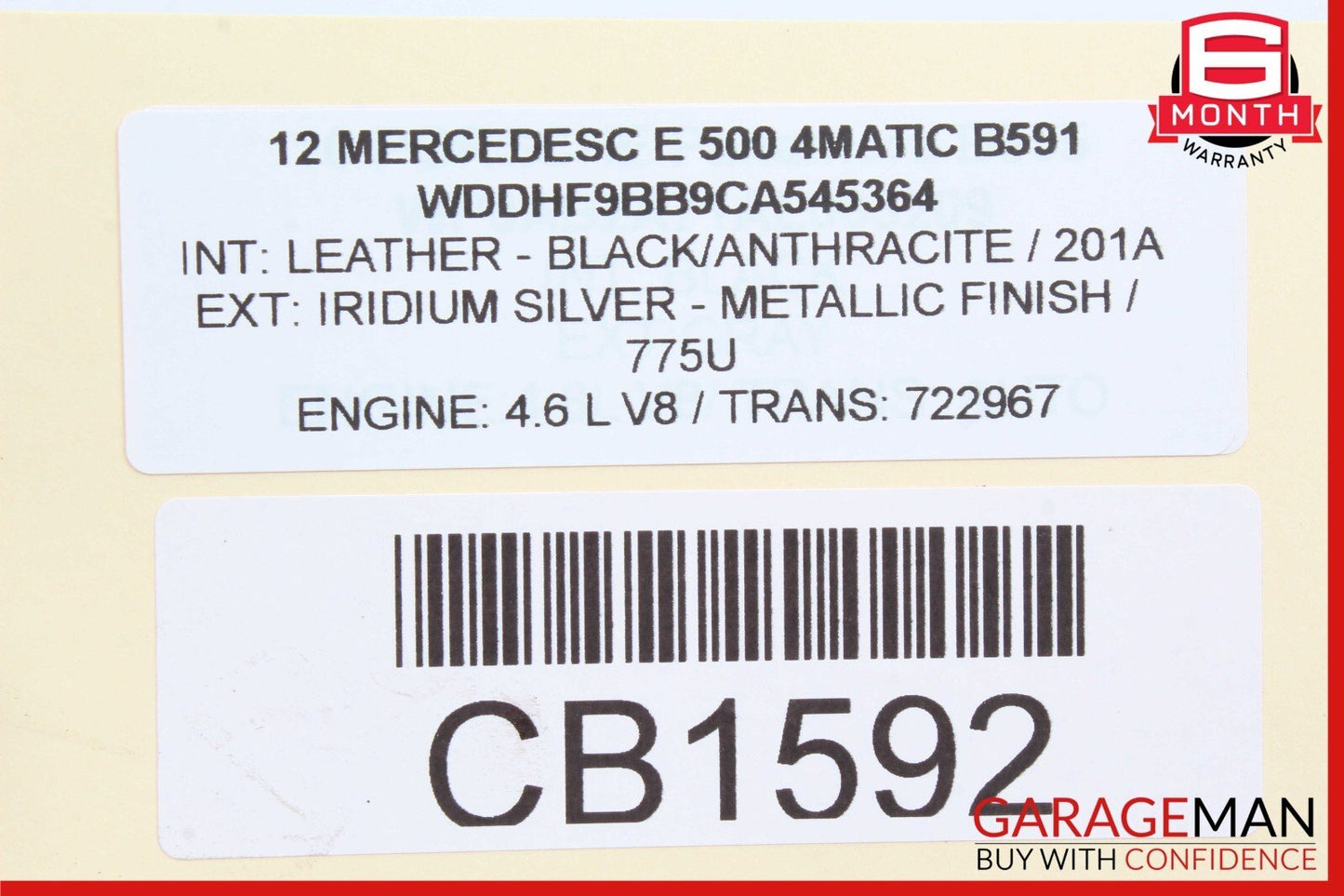 11-20 Mercedes W221 S550 CL550 E550 Engine Motor Oil Cooler OEM