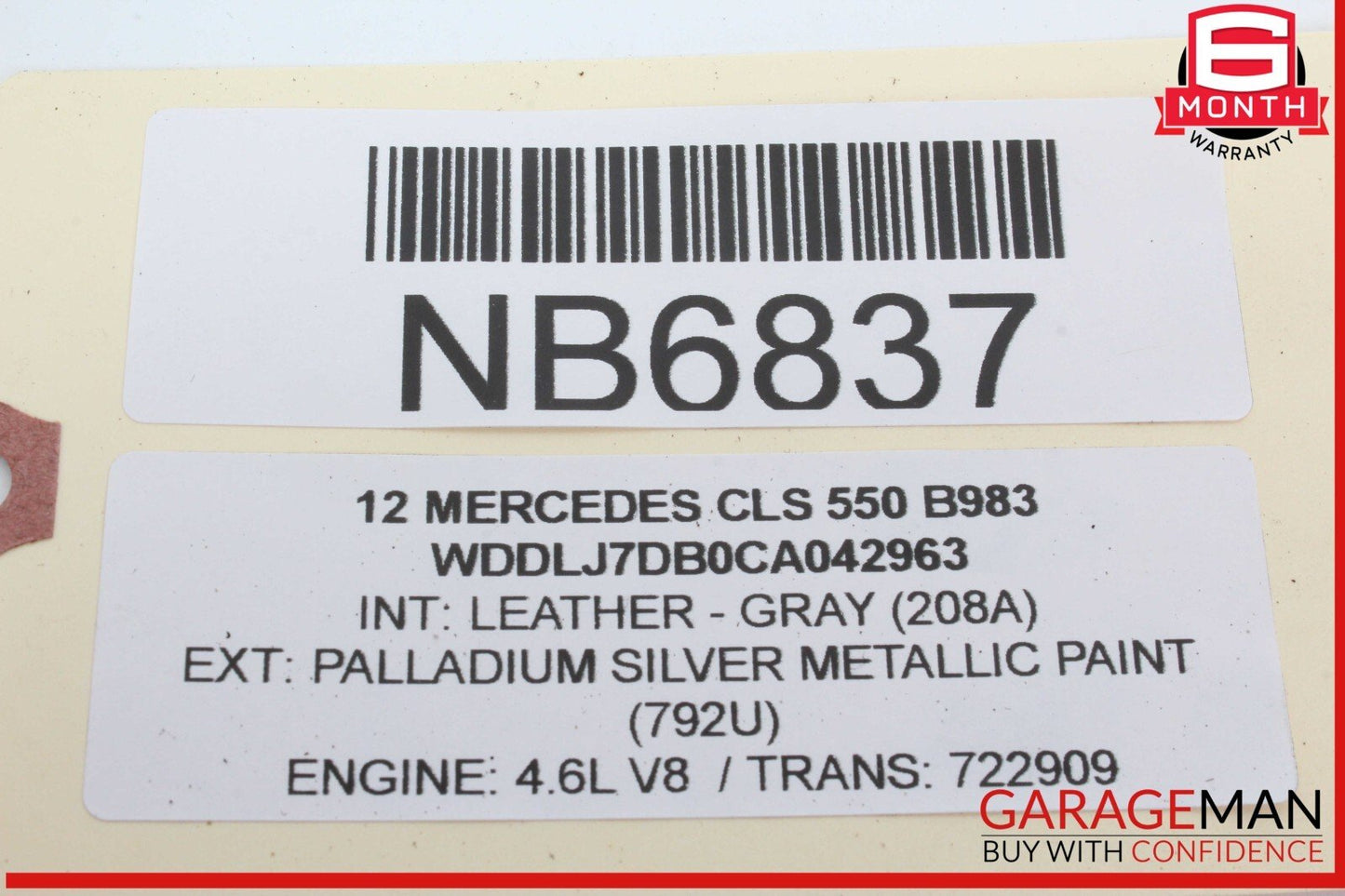 08-20 Mercedes W218 CLS550 E350 Headlight Fog Light Switch Control Module OEM