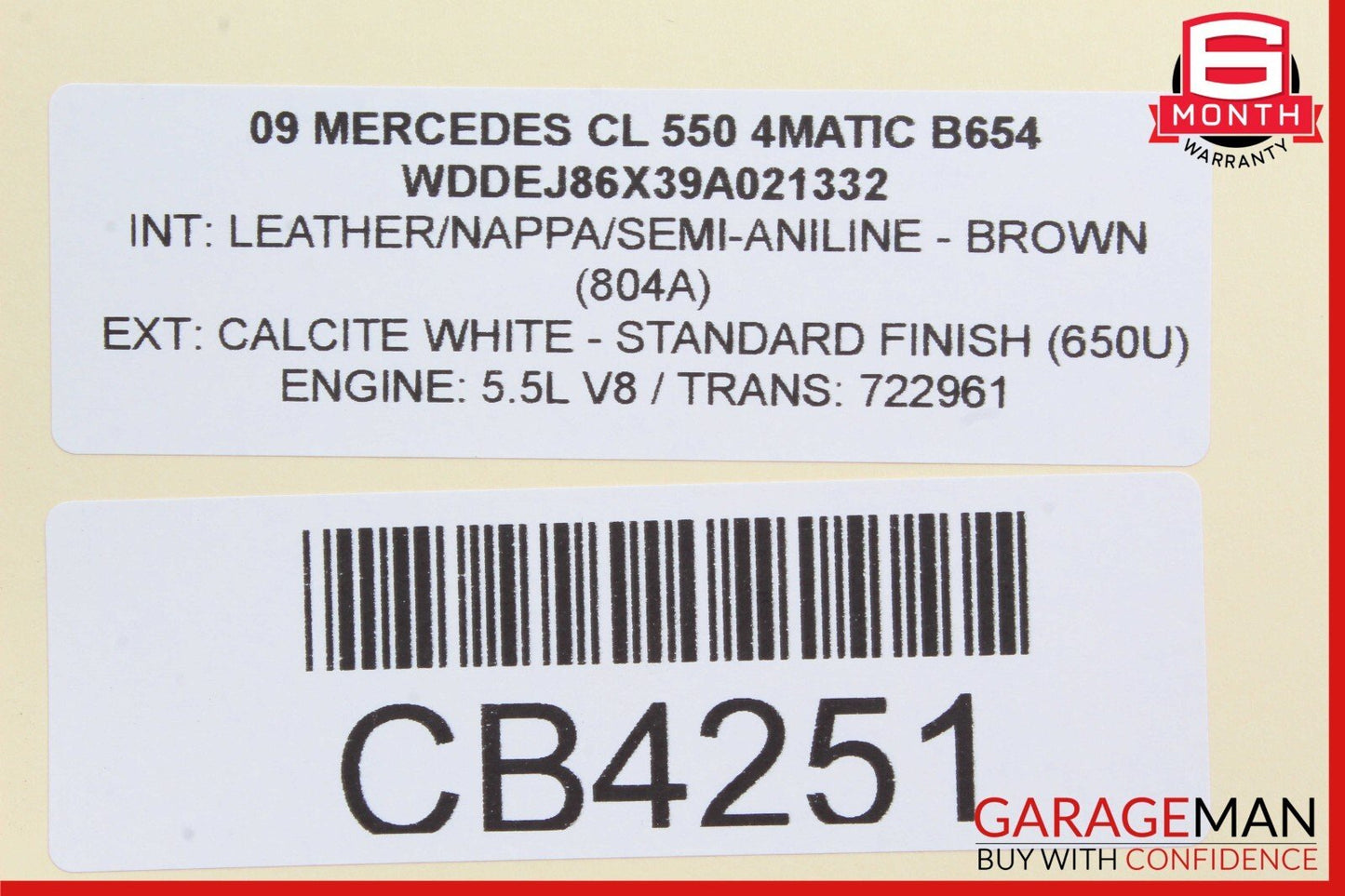 07-14 Mercedes W216 CL550 S350 Electric Power Supply Fuse Box Module Unit OEM