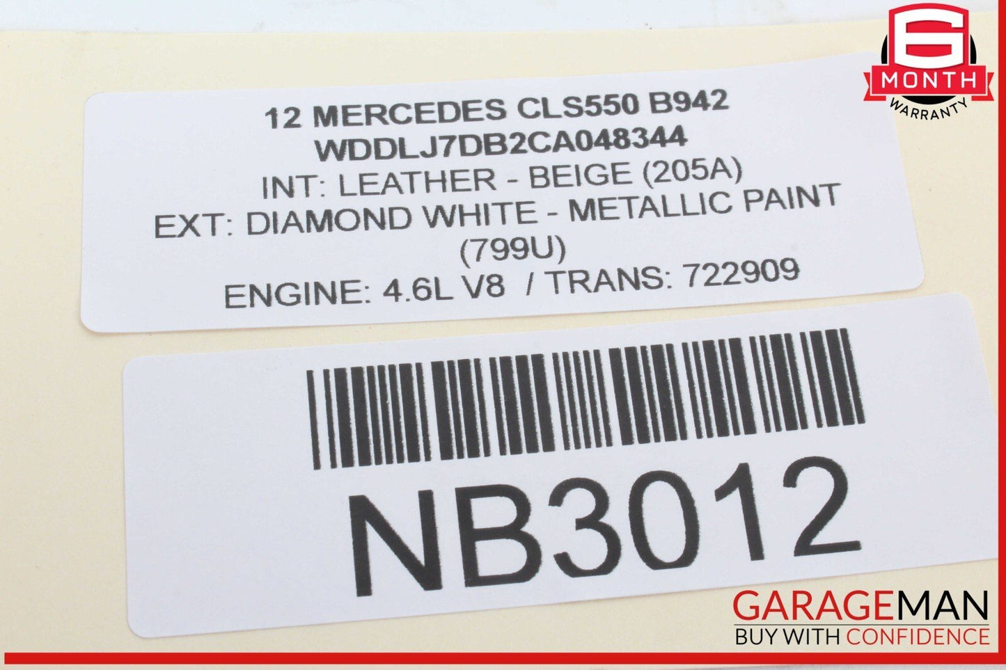 10-18 Mercedes W218 CLS550 Communication Interface Module 1729009302 OEM