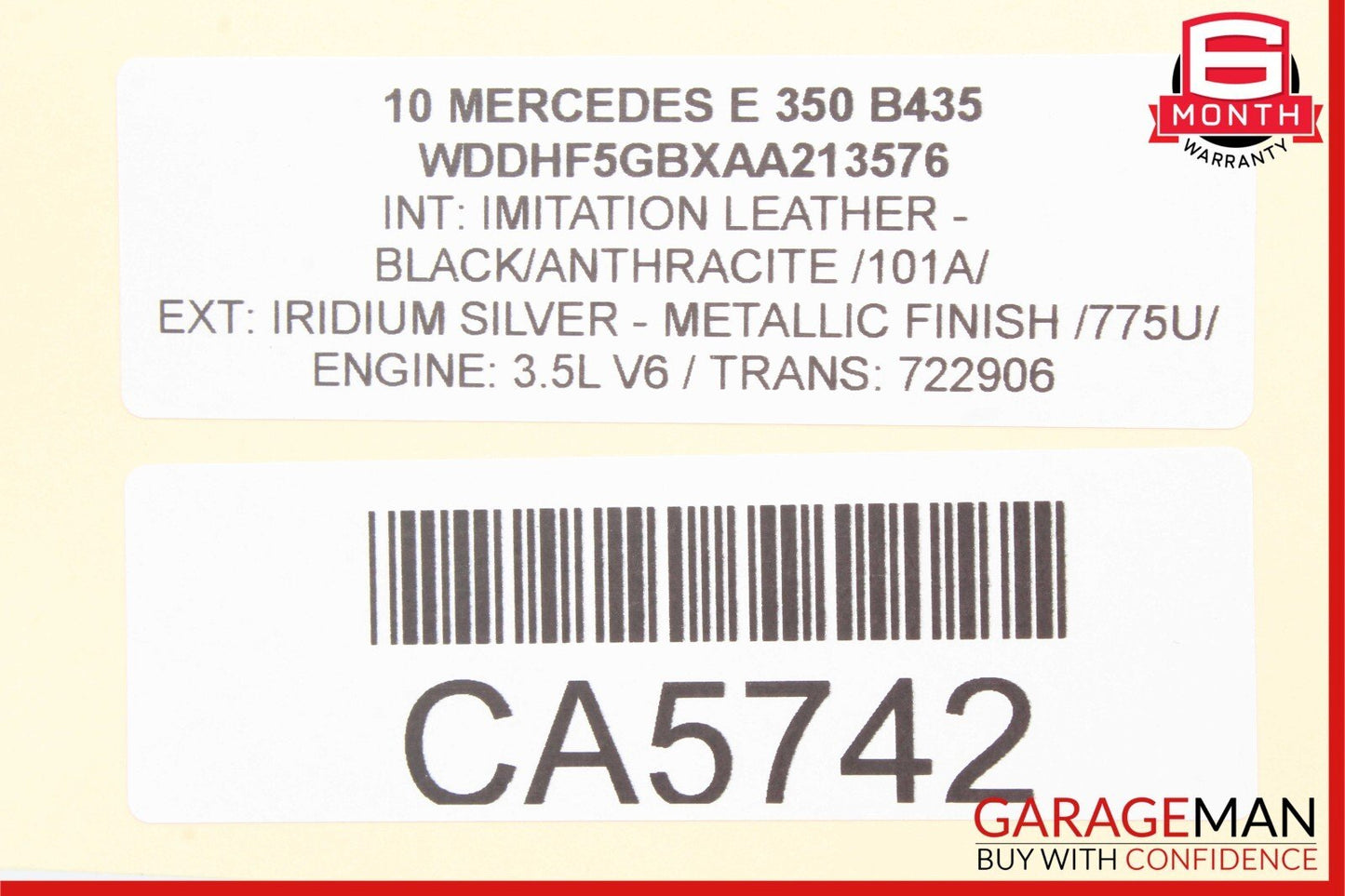 08-18 Mercedes CLS400 E400 E350 C350 Front Left Side Door Control Module Unit