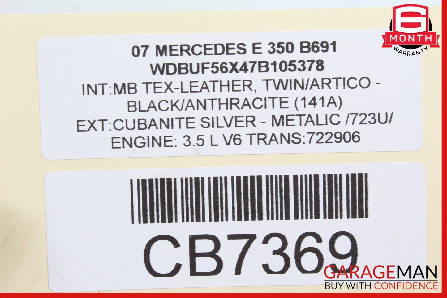 05-13 Mercedes GL450 ML350 SLK350 Front Left Side Foglight Fog Light Lamp OEM