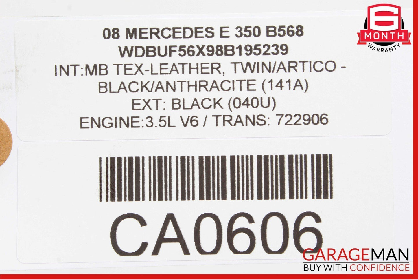 03-09 Mercedes W211 E500 E350 E320 Rear Left Side Door Controller Module OEM