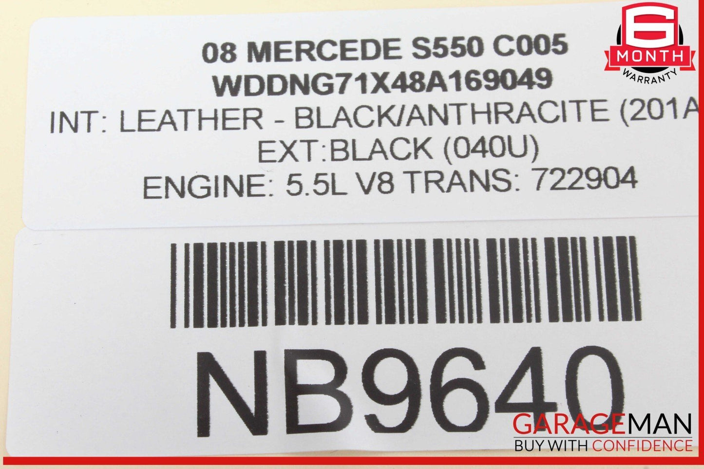 07-09 Mercedes W221 S550 S63 AMG Ashtray Ash Tray Compartment Tray Lighter OEM