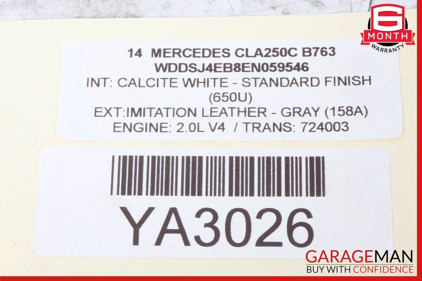 12-20 Mercedes W117 CLA250 CLA45 AMG Parking Brake Release Handle 2469050451 OEM