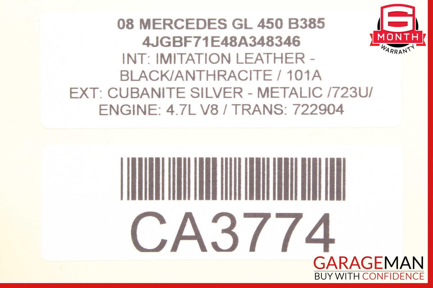 03-12 Mercedes X164 GL450 ML63 R350 SLK350 Seat Control Module Left Side OEM