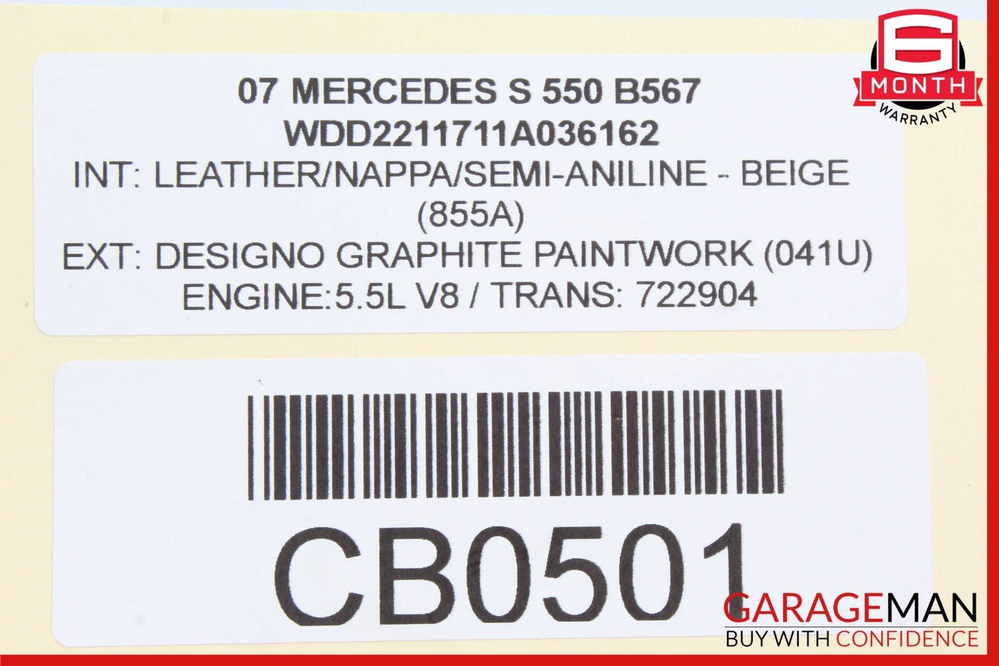 00-06 Mercedes W220 S55 AMG S430 Front Left Side Seat Control Module Unit OEM