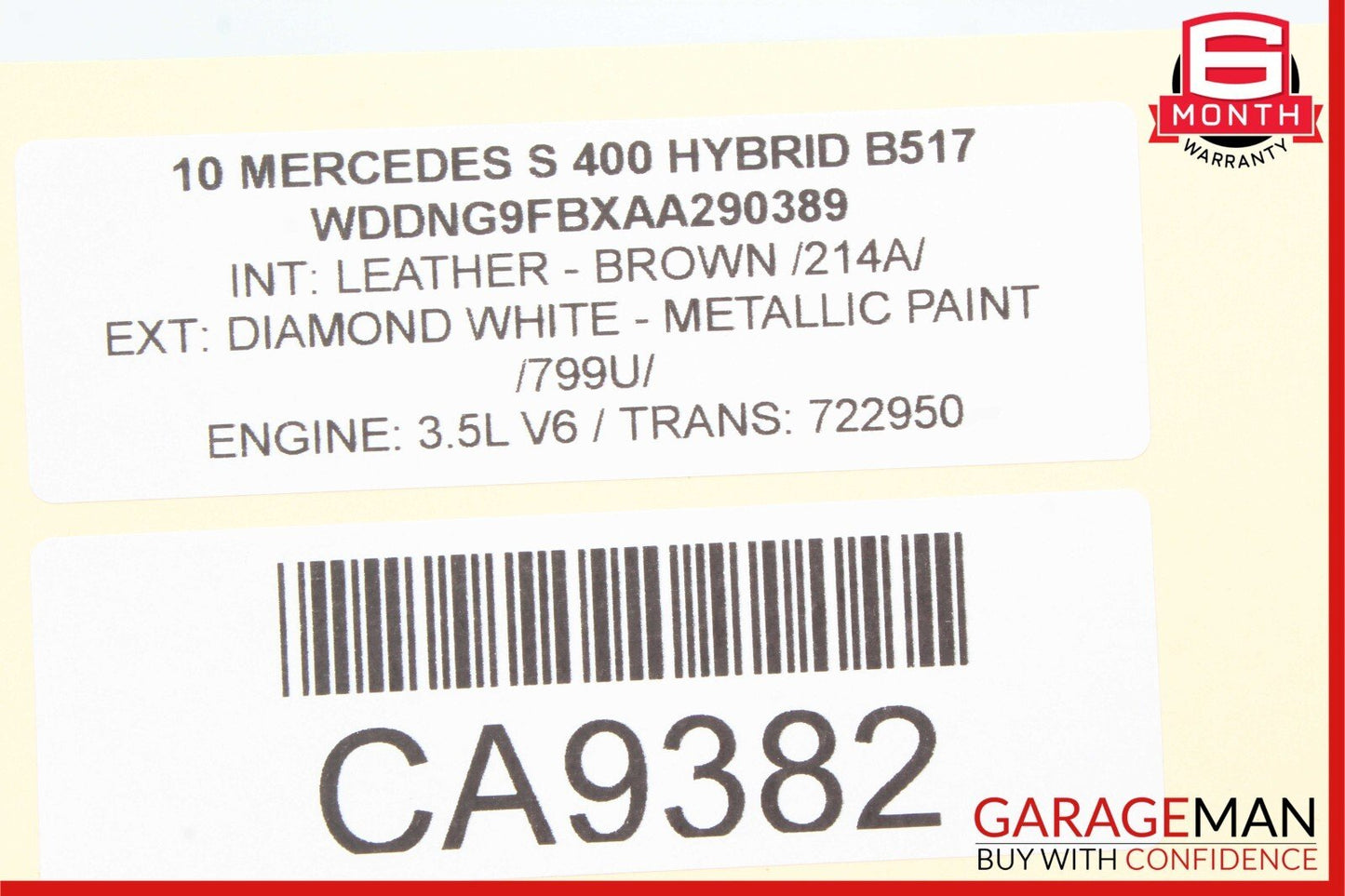 07-14 Mercedes W221 S400 CL550 Electronic Park Parking Switch Control Button OEM