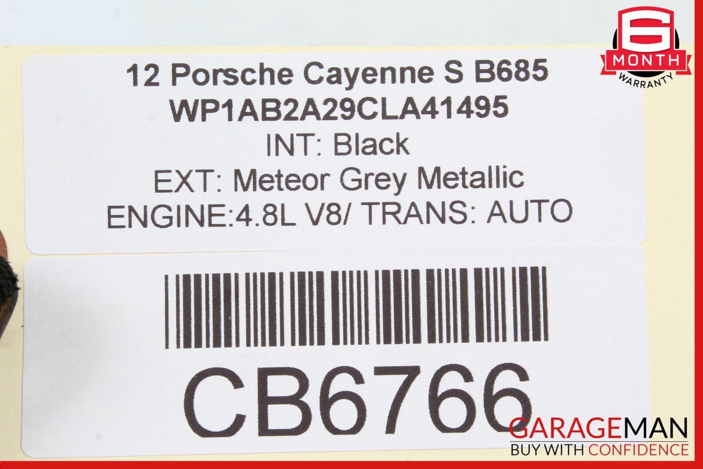 11-16 Porsche Cayenne 958 Hybrid S Rear View Backup Camera Control Module OEM