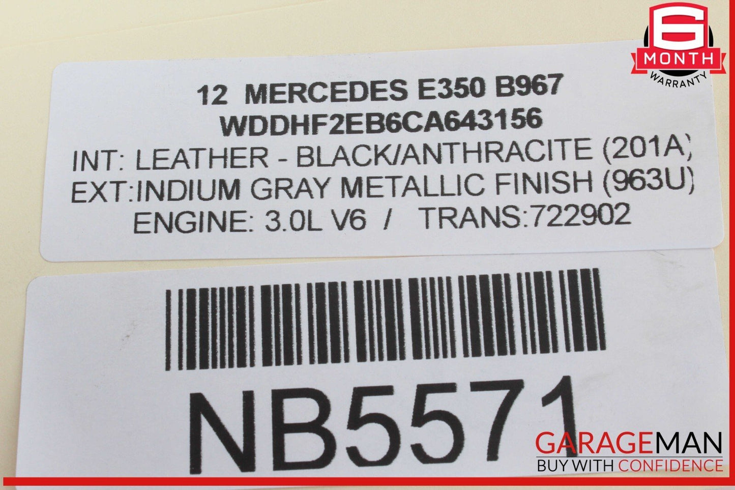 12-16 Mercedes W212 E350 GL450 DVD CD Changer Video Player OEM