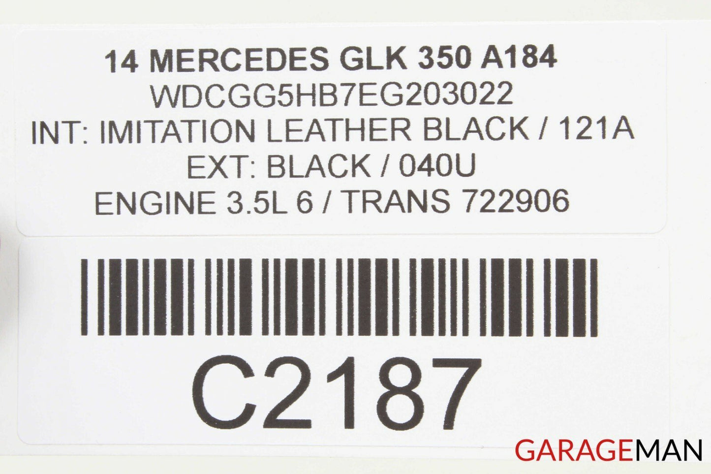 13-15 Mercedes X204 GLK350 Rear Left Driver Side Door Control Module Unit OEM