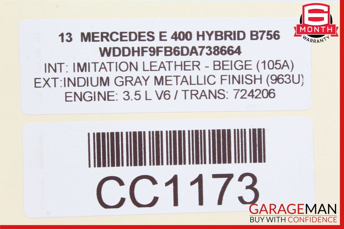 08-18 Mercede W212 E400 CLS550 C250 Front Left Side Door Control Module OEM