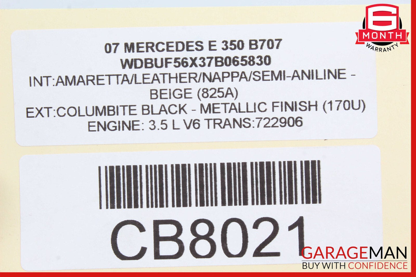 03-09 Mercedes W211 E350 GL450 Sirius Satellite Radio Receiver Module Unit