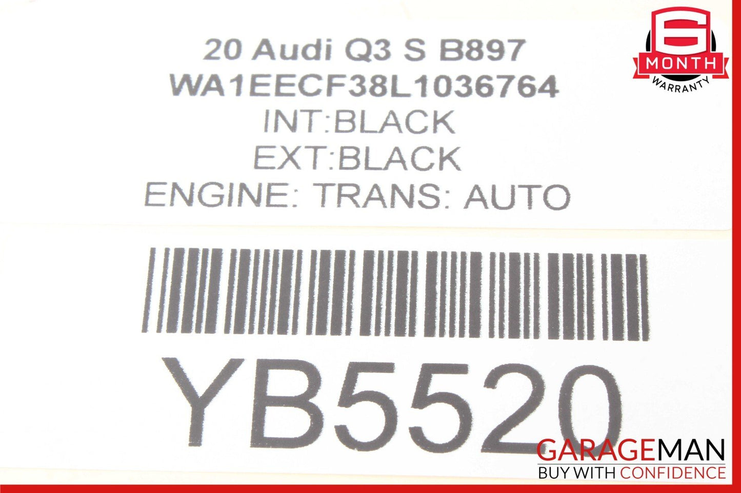 19-24 Audi Q3 Liftgate Control Module Unit 5Q0959107S