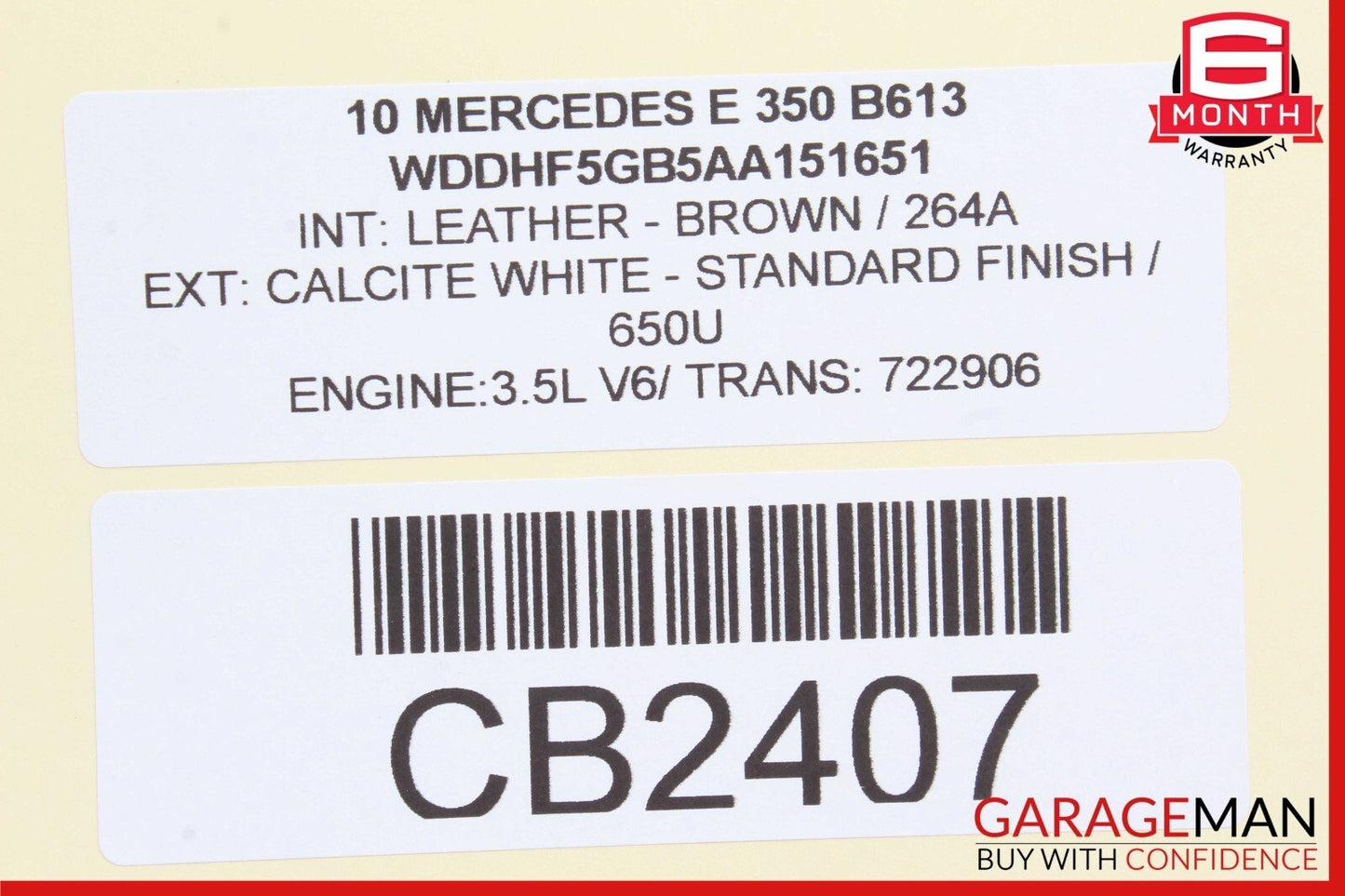 08-18 Mercedes W212 E350 E400 SLK350 Front Left Side Door Control Module OEM