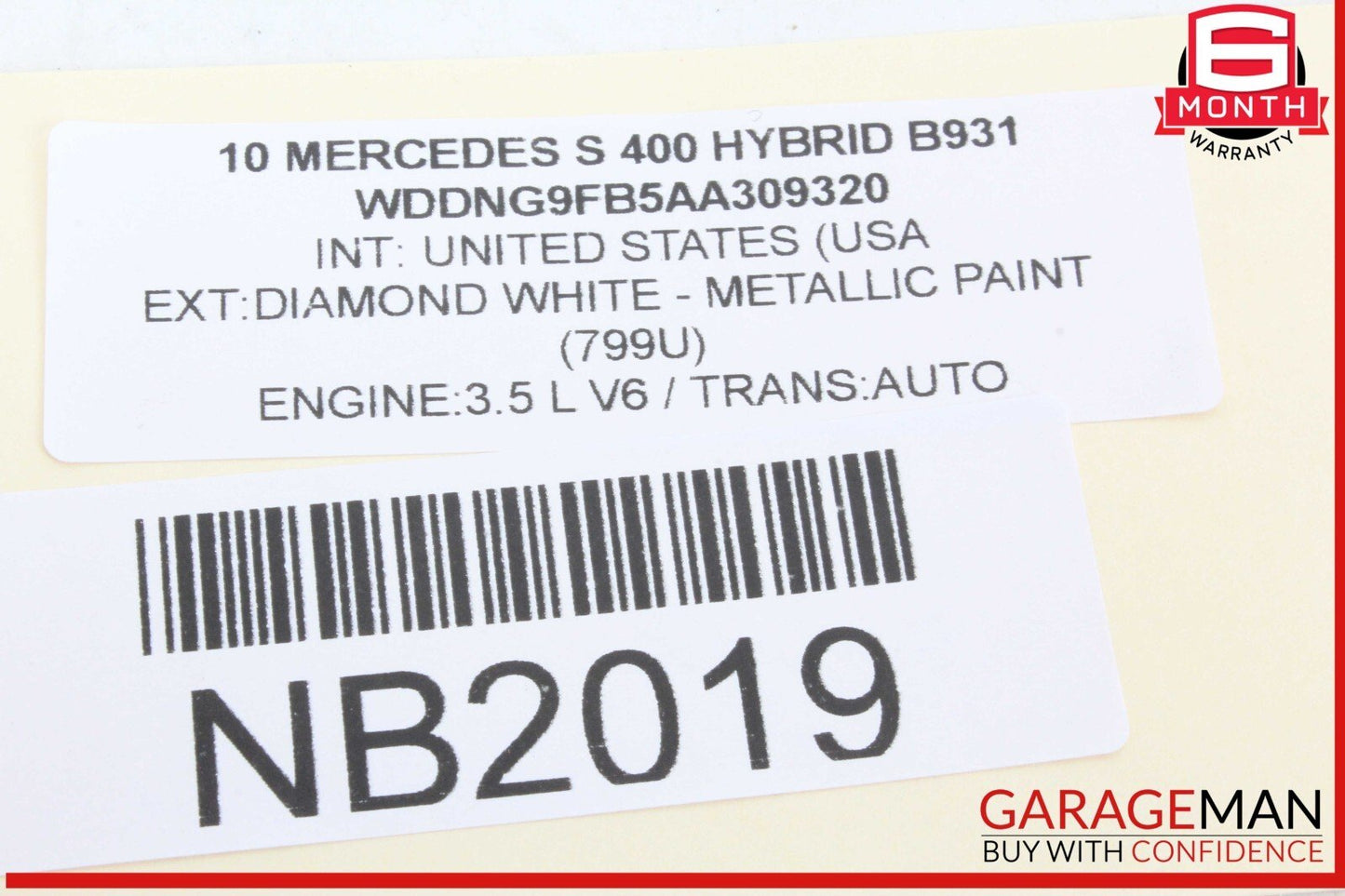 07-14 Mercedes W221 S400 Hybrid Central Gateway Control Module Unit OEM