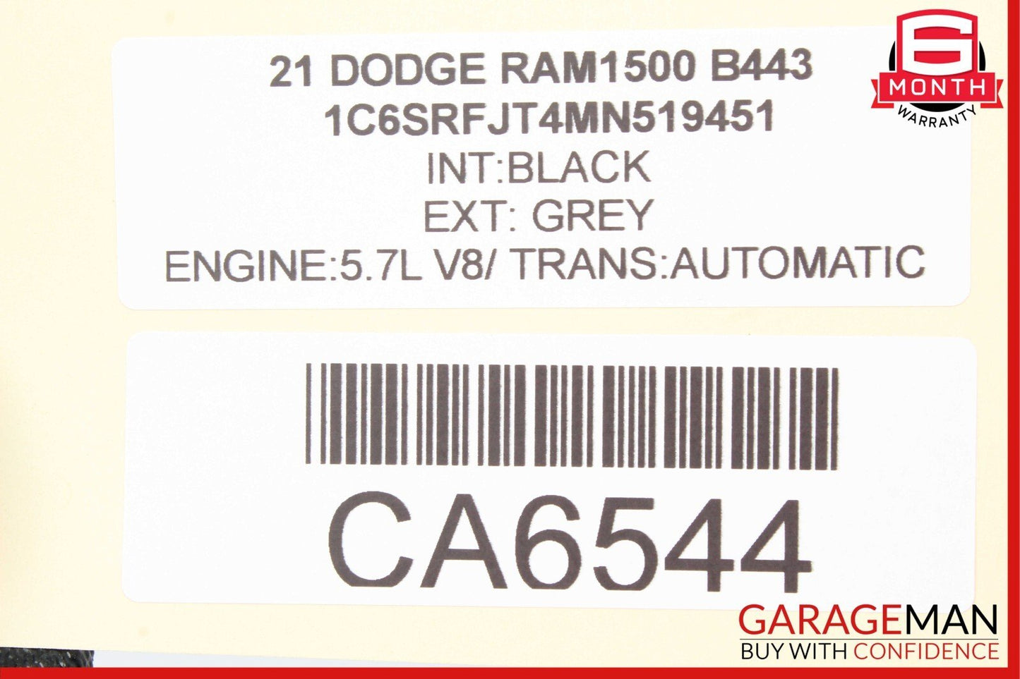 19-23 Dodge RAM 1500 Active Vibration Cancellation Control Module Unit OEM