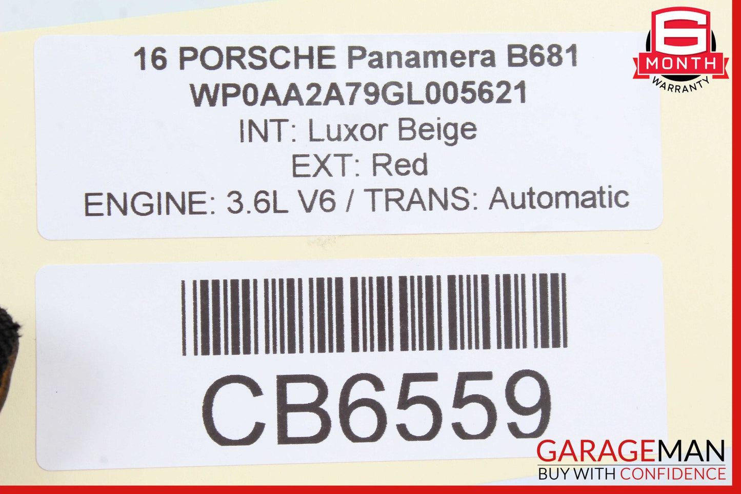 10-16 Porsche Panamera 970 Headlight Range Control Module Unit 7PP907357 OEM