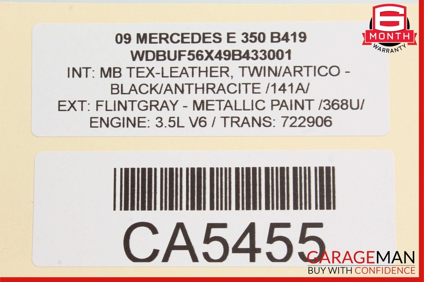 08-18 Mercedes W211 E350 GL450 R350 Subwoofer Amp Amplifier Harman Becker OEM