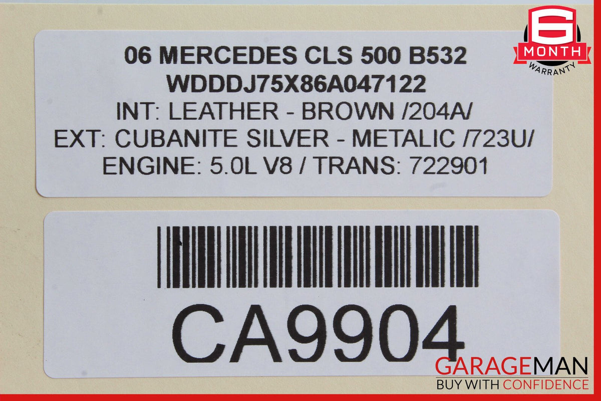 06-09 Mercedes W209 CLK350 E350 Front Right Side Foglight Fog Light Lamp OEM