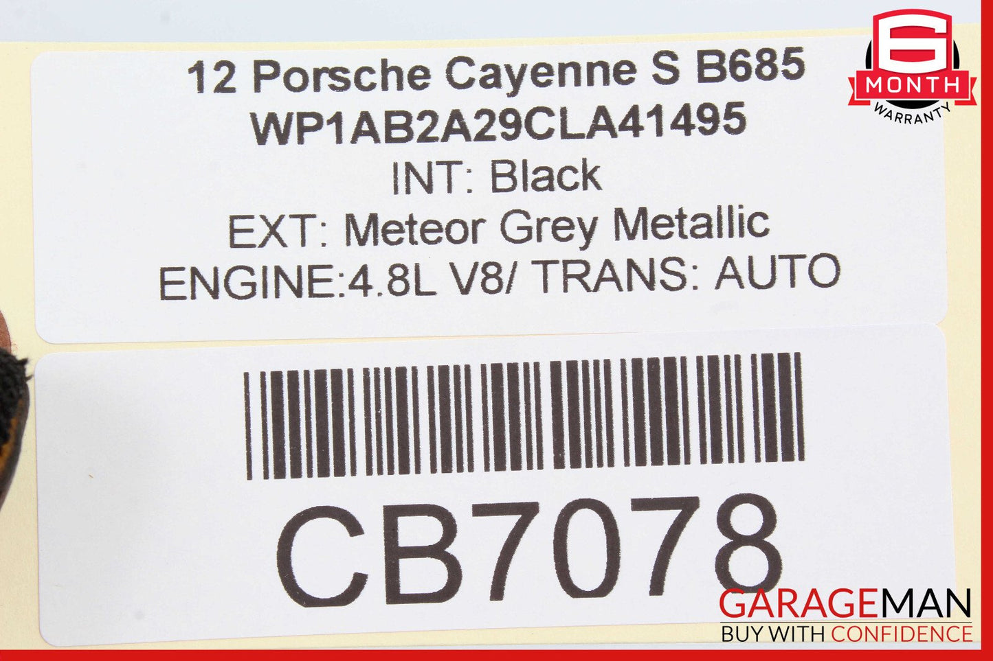 11-17 Porsche Cayenne 958 Rear Right Side Door Control Module Unit OEM