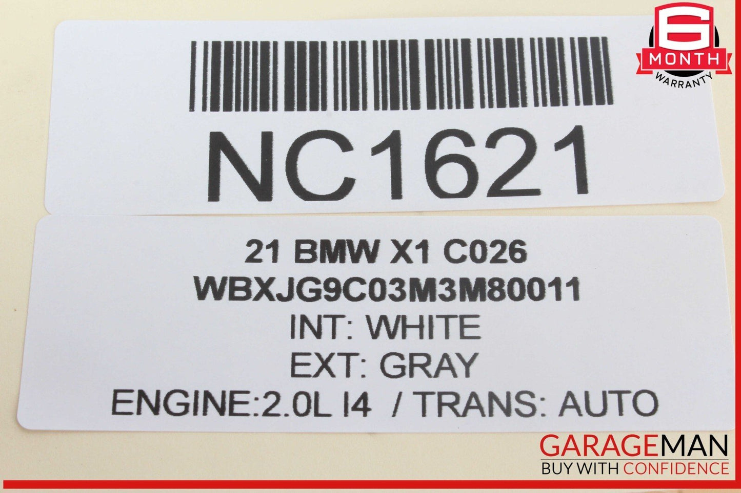 16-22 BMW X1 Rear Trunk Tailgate Liftgate Hatch Wiper Motor 7356220 OEM