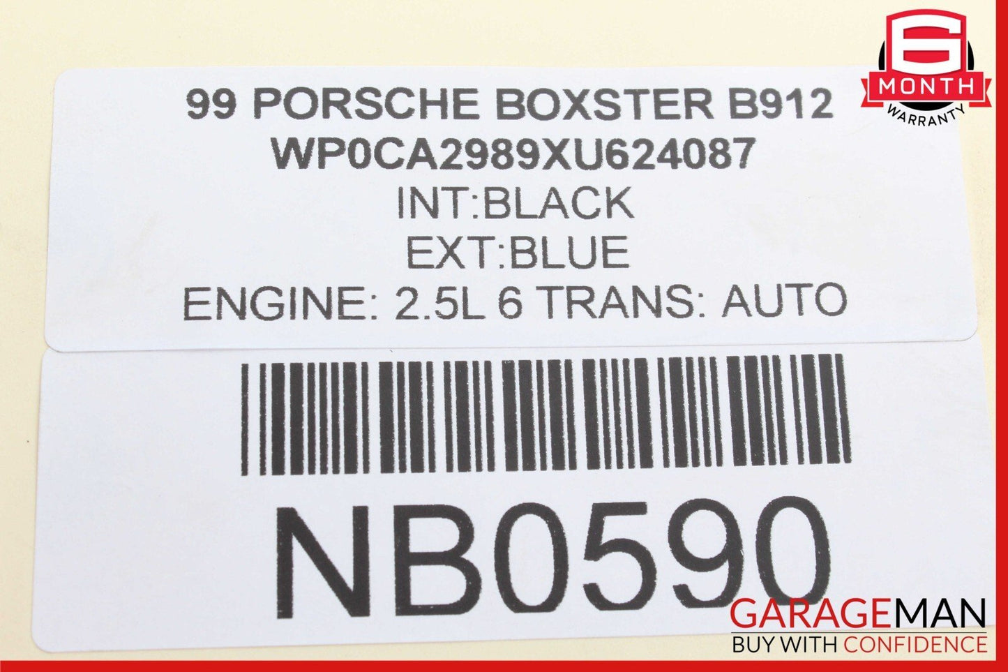 97-04 Porsche Boxster 986 Front Left Side Shock Absorber Strut OEM