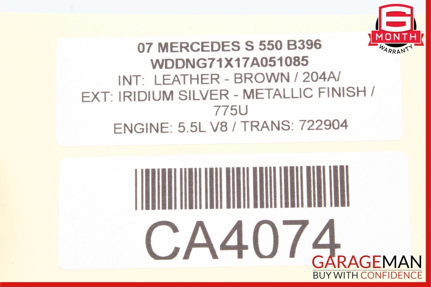 07-14 Mercedes W221 S550 CL550 S400 Electronic Parking Button Switch OEM