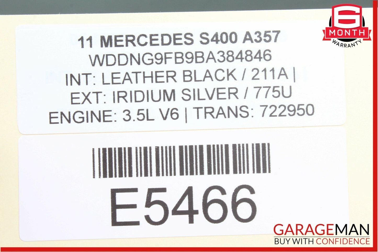 07-13 Mercedes W221 S400 CL63 AMG Trunk Release Remote Open Close Module OEM