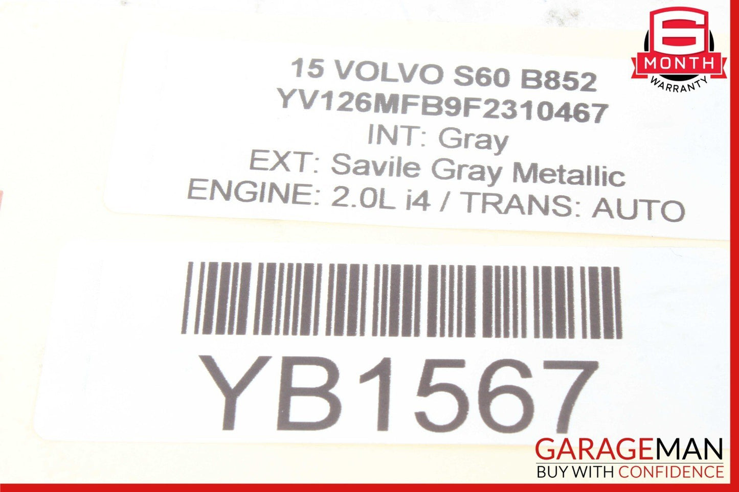 11-18 Volvo S60 V60 Rear Left / Right Side Lower Suspension Control Arm OEM