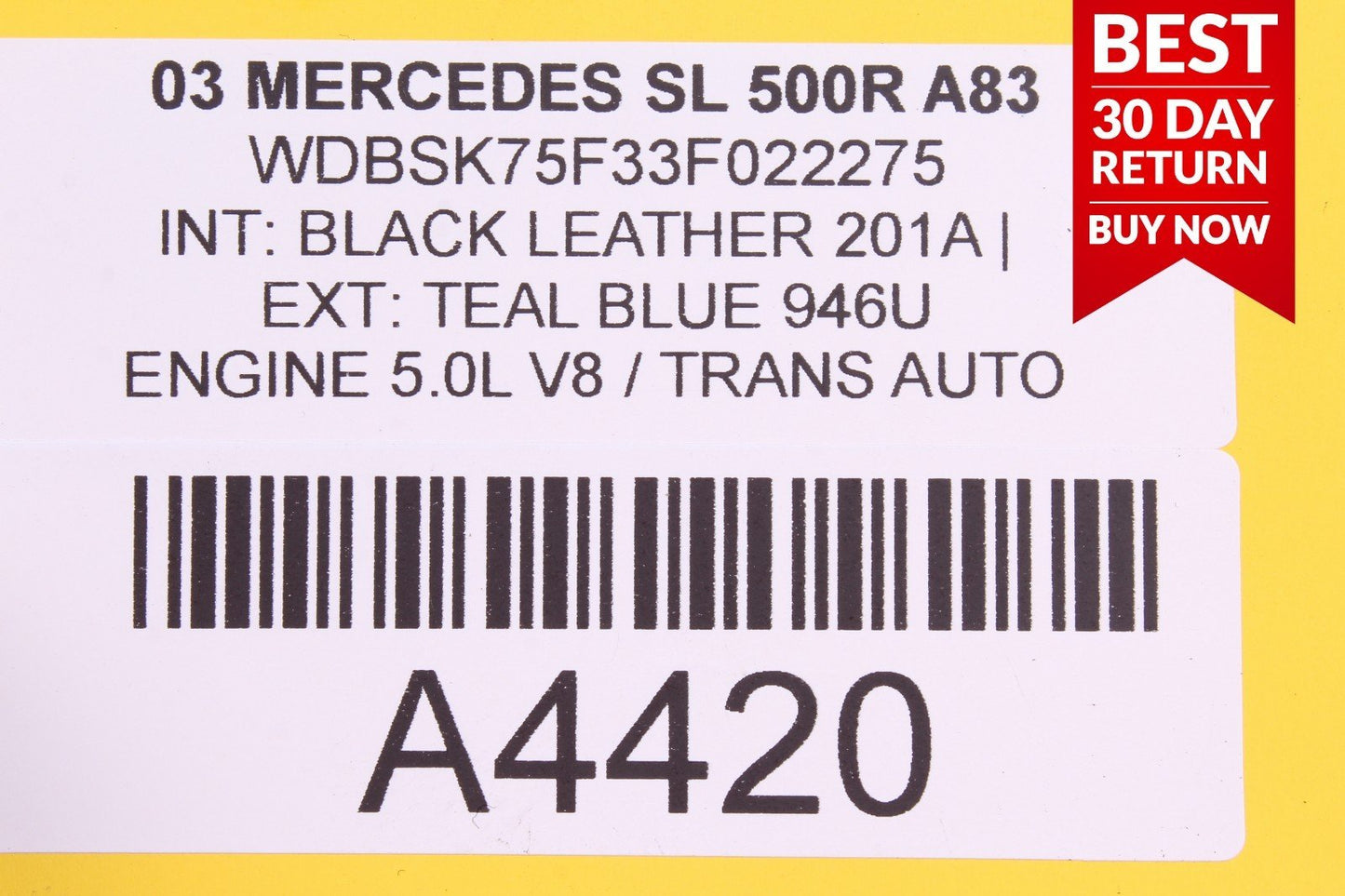 00-09 Mercedes R230 SL500 CL500 Front Left Side Seat Valve Control Block A83 OEM