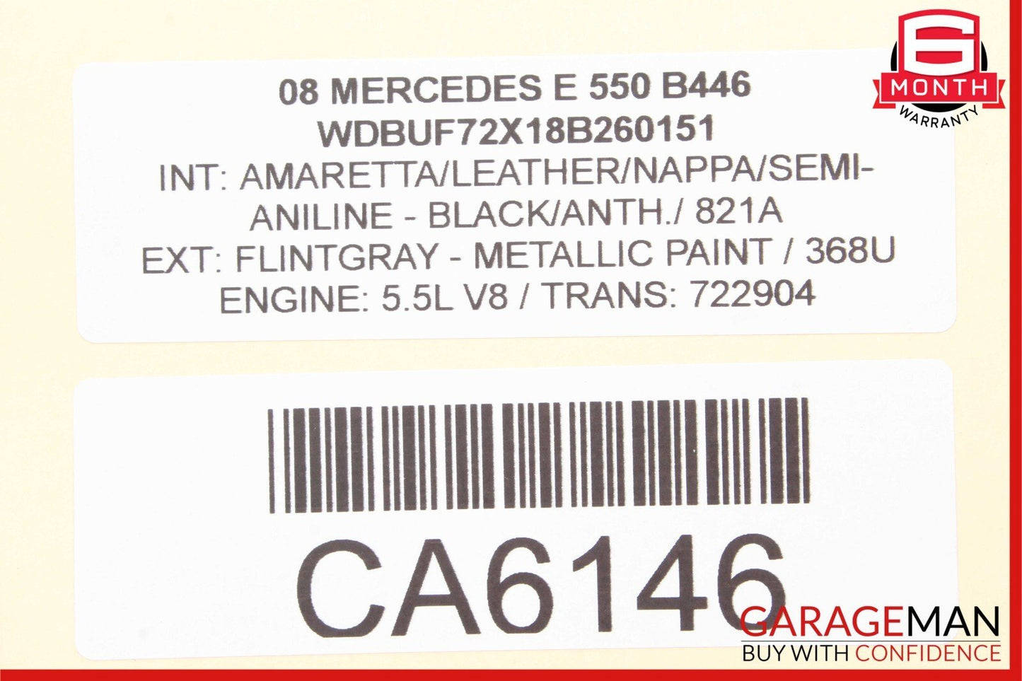 03-09 Mercedes W211 E320 E350 E550 Front Right Side Door Control Module Unit