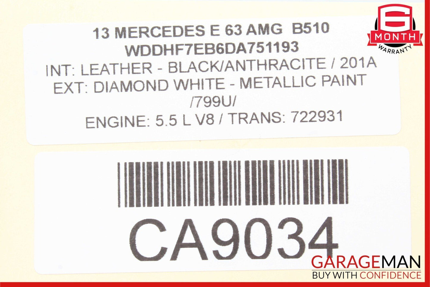 10-13 Mercedes W212 E350 E550 E63 AMG Parking Distance Control PDC Module OEM