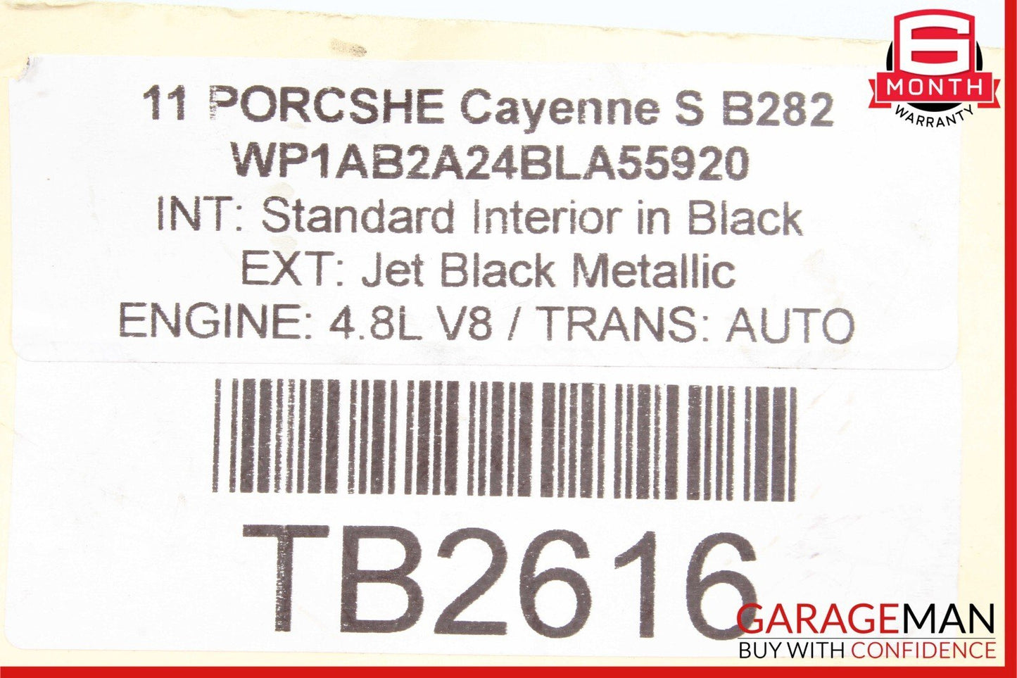 11-17 Porsche Cayenne 958 S Park Assist Parking Control Module OEM