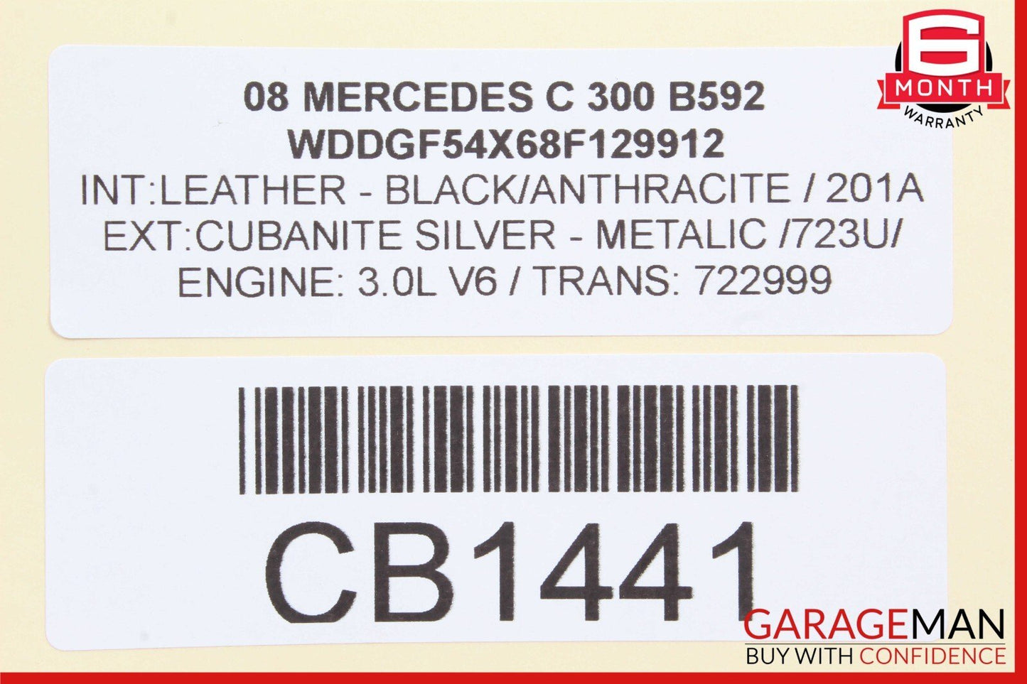 08-18 Mercedes W204 C300 GLK350 C250 Rear Right Side Door Control Module OEM