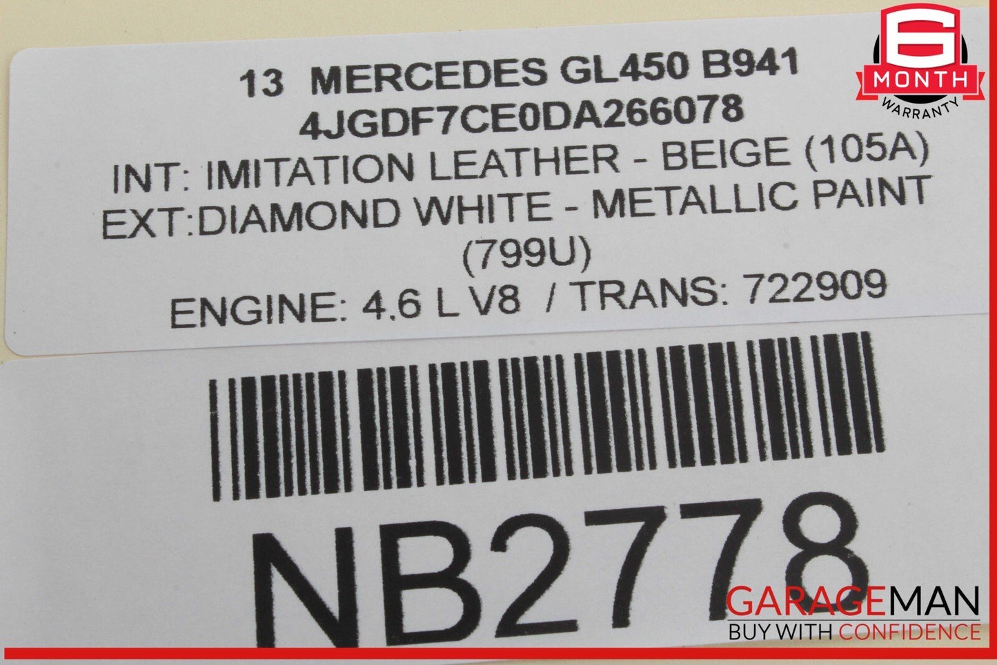 10-20 Mercedes X166 GL450 GLA250 SL400 Communication Control Module Unit OEM